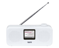 IMPERIAL Imperial DABMAN 16 DAB+ / FM Stereo Radio White - 1535009 - zdjęcie 3